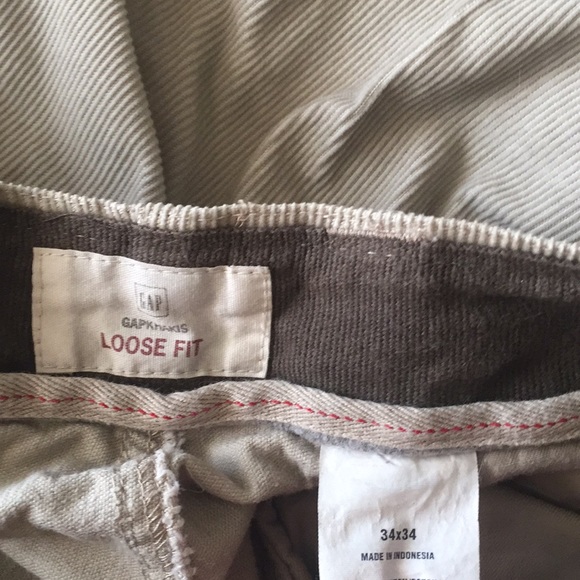 Gap & Tasso Elba corduroy pants 34 waist tall - Picture 4 of 7
